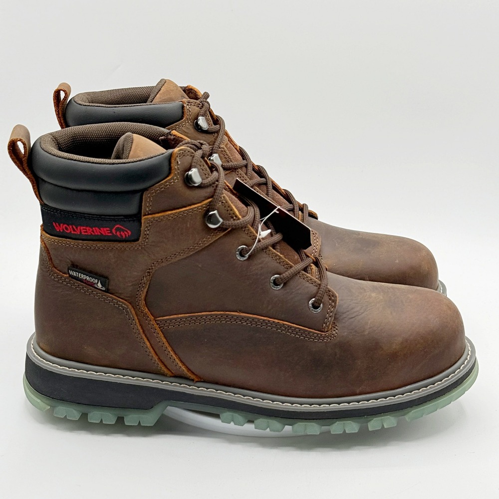 Wolverine Floorhand Lx Steel Toe / Size 11.5 Mens / Brown Leather NEW